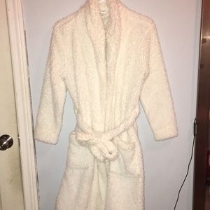 A white barley used robe